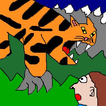 tiger attack